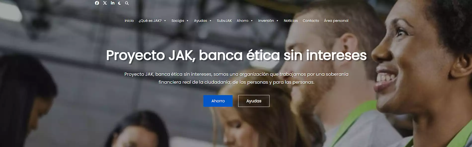 Proyecto JAK nueva pagina web